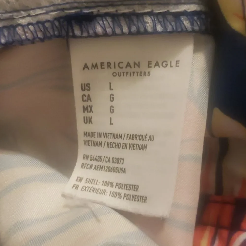 American Eagle Men's Shorts Hawaiian board shorts swim trunks size L